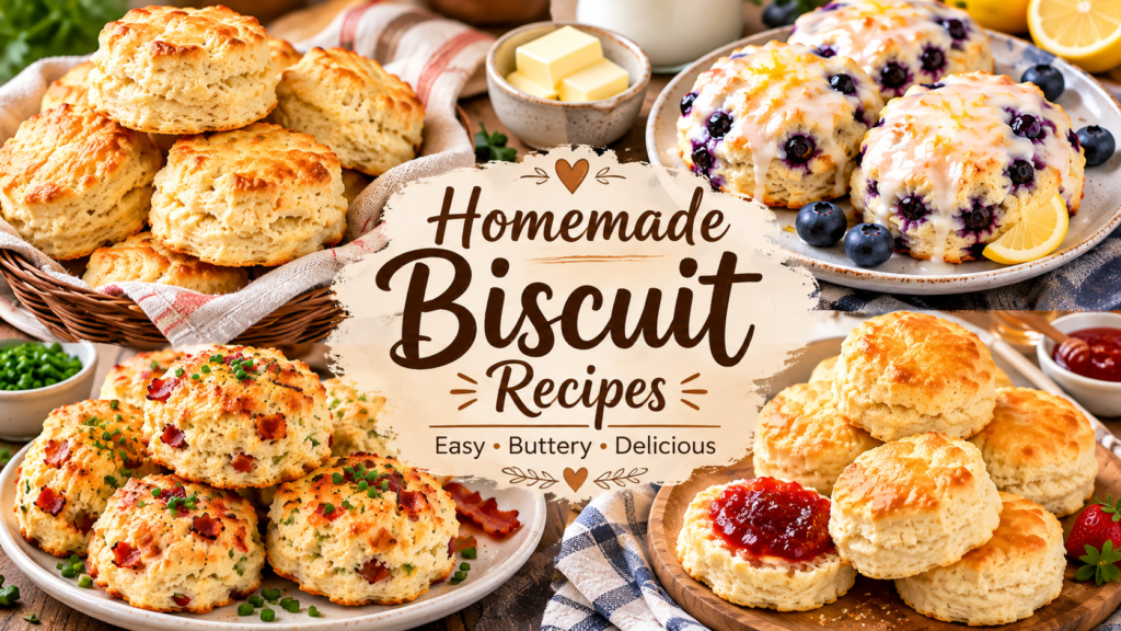 5 Homemade Biscuit Recipes for Breakfast and Brunch