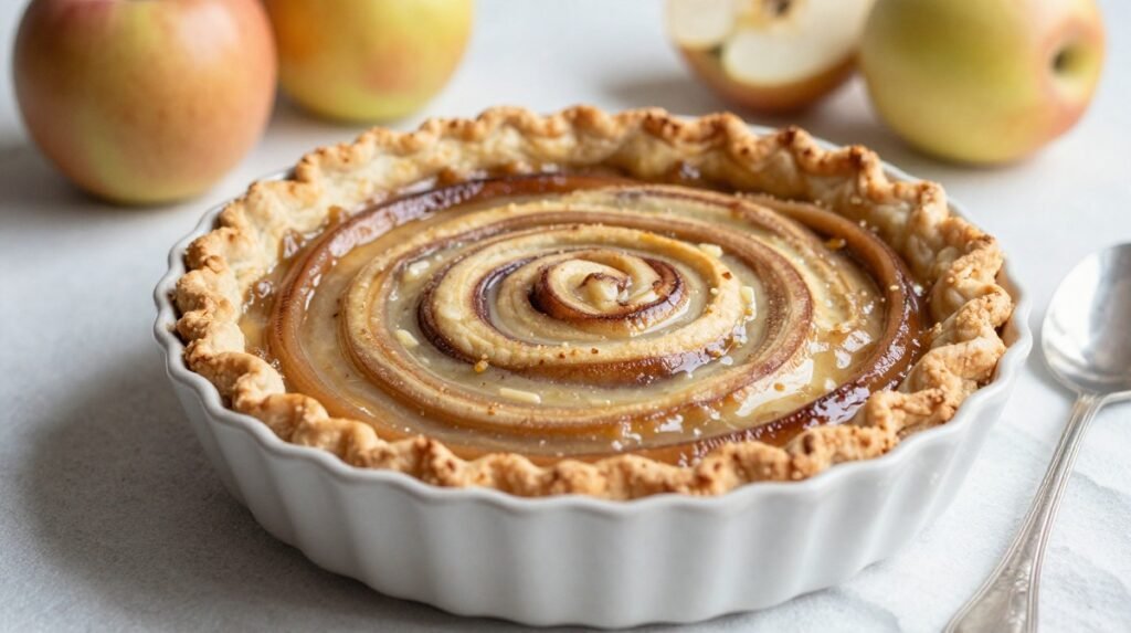 Cinnamon Roll Apple Pie Filling Dessert for Cozy Nights