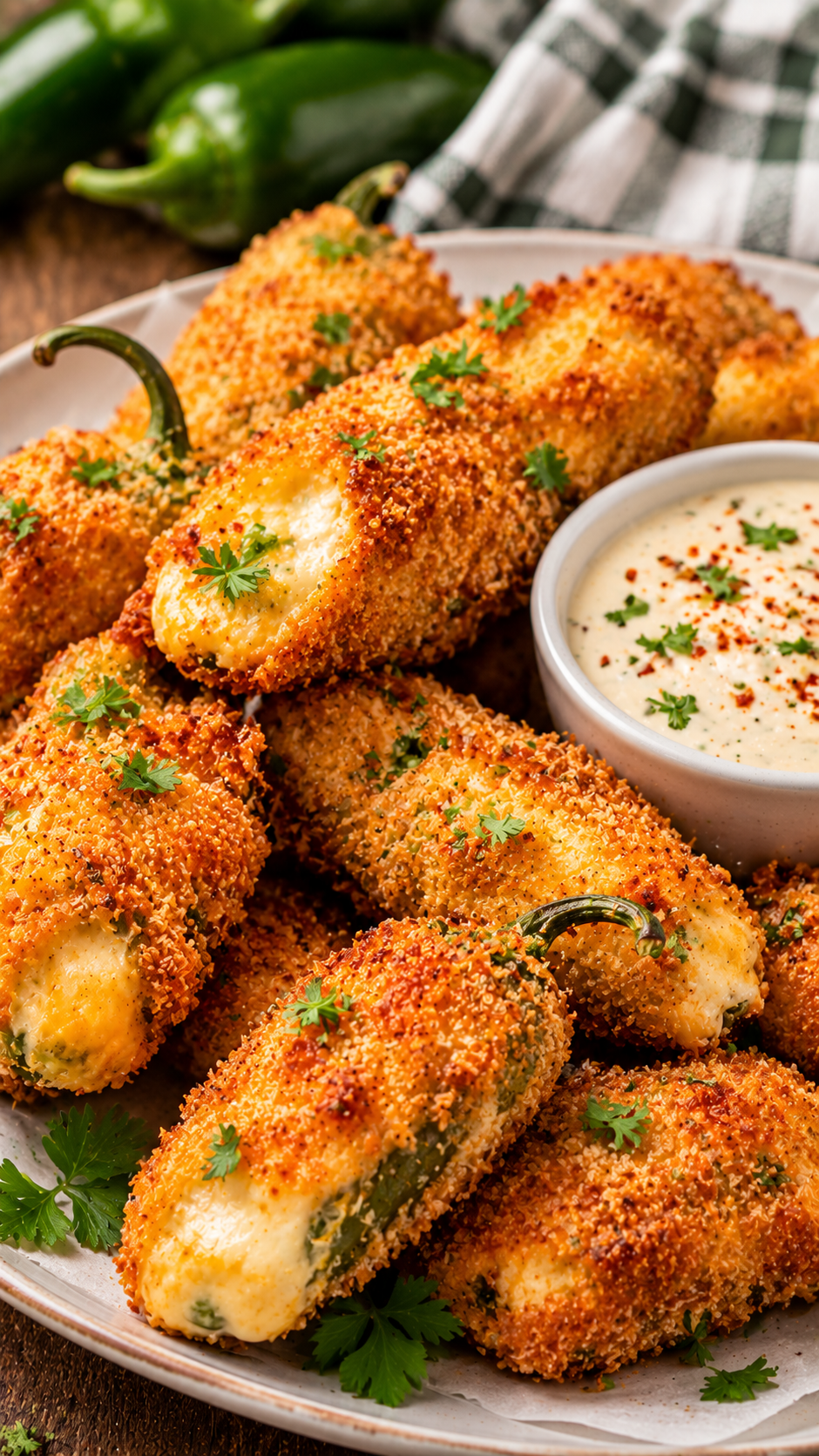 Crispy Jalapeño Poppers