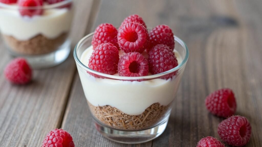 Easy Raspberry Delight Dessert With a Creamy Layered Filling