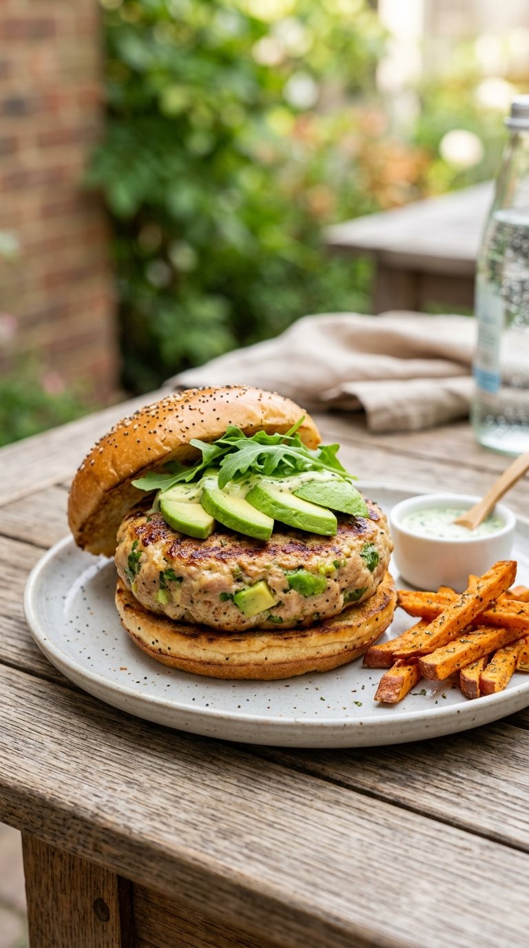 Turkey & Avocado Chicken Patties