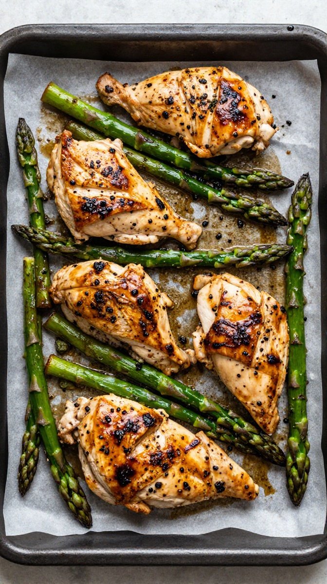 chicken asparagus sheet pan dinner