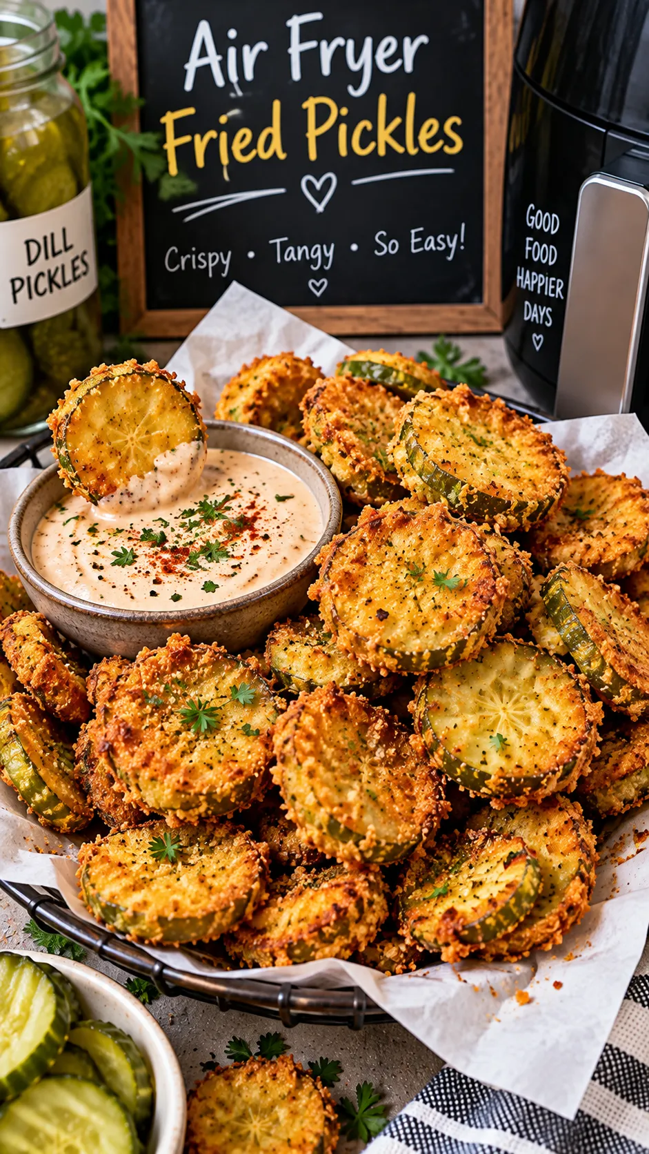 Air Fryer Fried Pickles