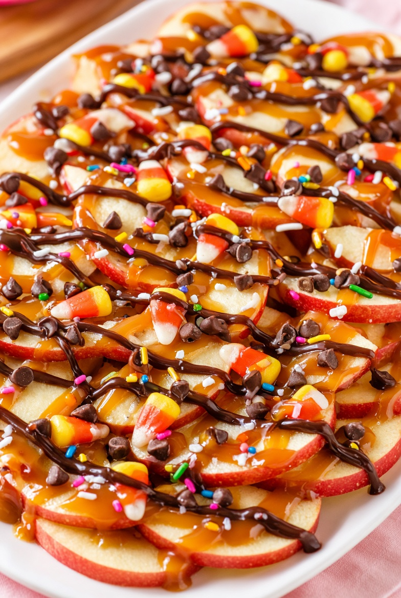 Candy Apple Nachos