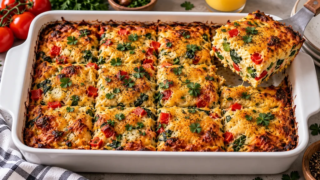 Easy Vegetable Breakfast Casserole for a Healthy Morning
