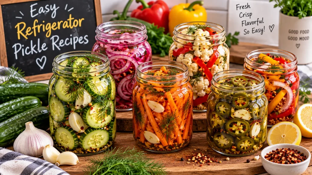 How to Make Refrigerator Pickles at Home