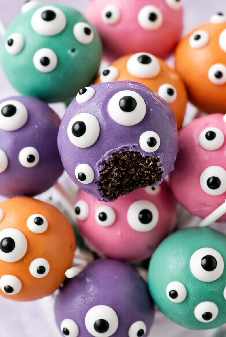 Monster Eye Cake Pops