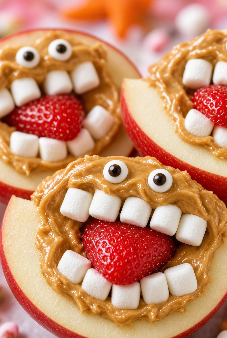 Monster Mouth Apple Slices
