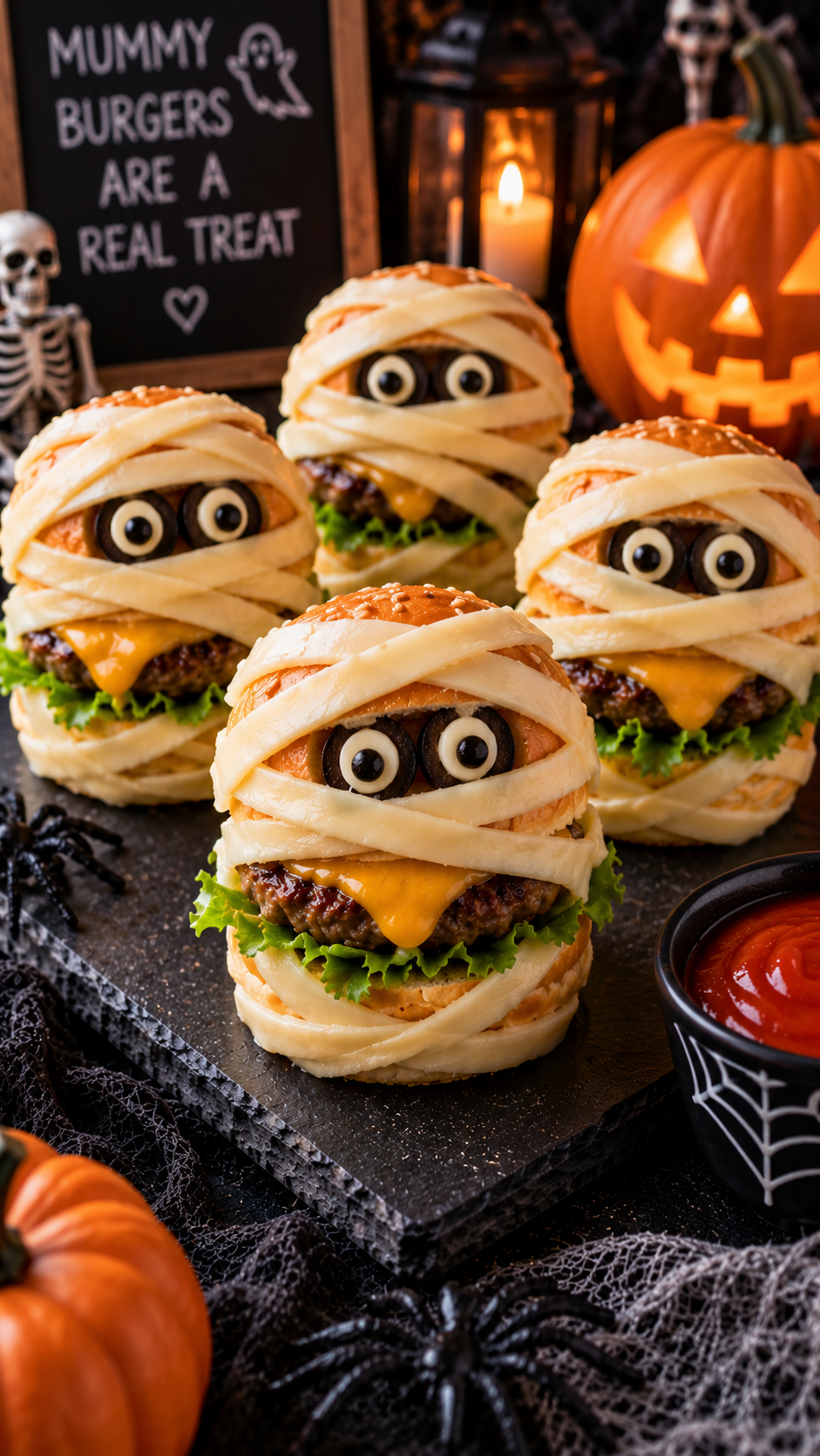 Mummy Mini Burgers