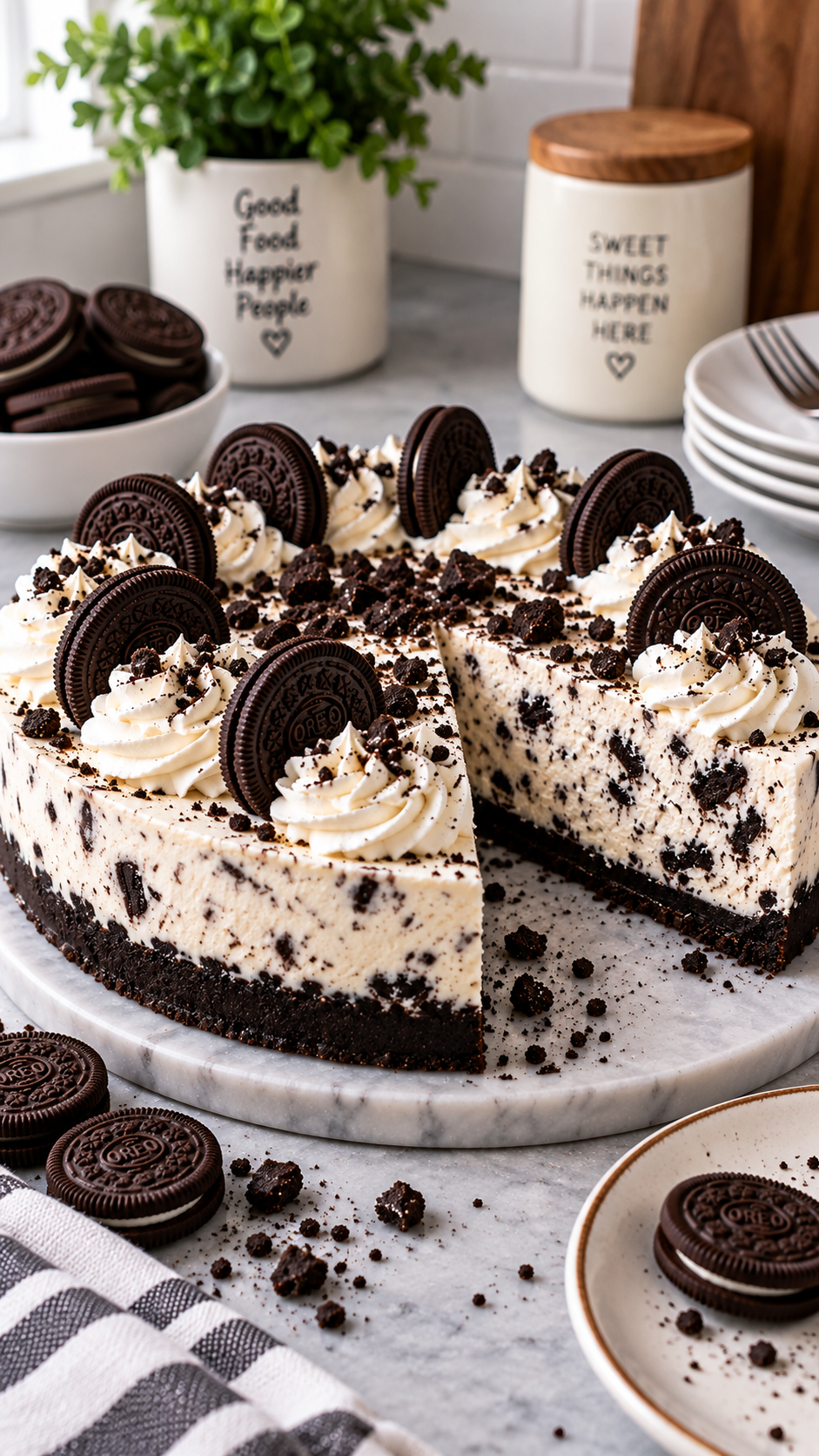 Oreo No-Bake Cheesecake