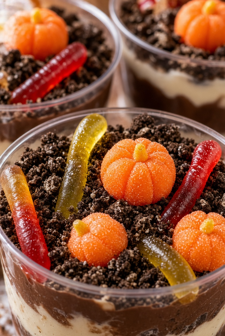 Pumpkin Patch Dirt Cups