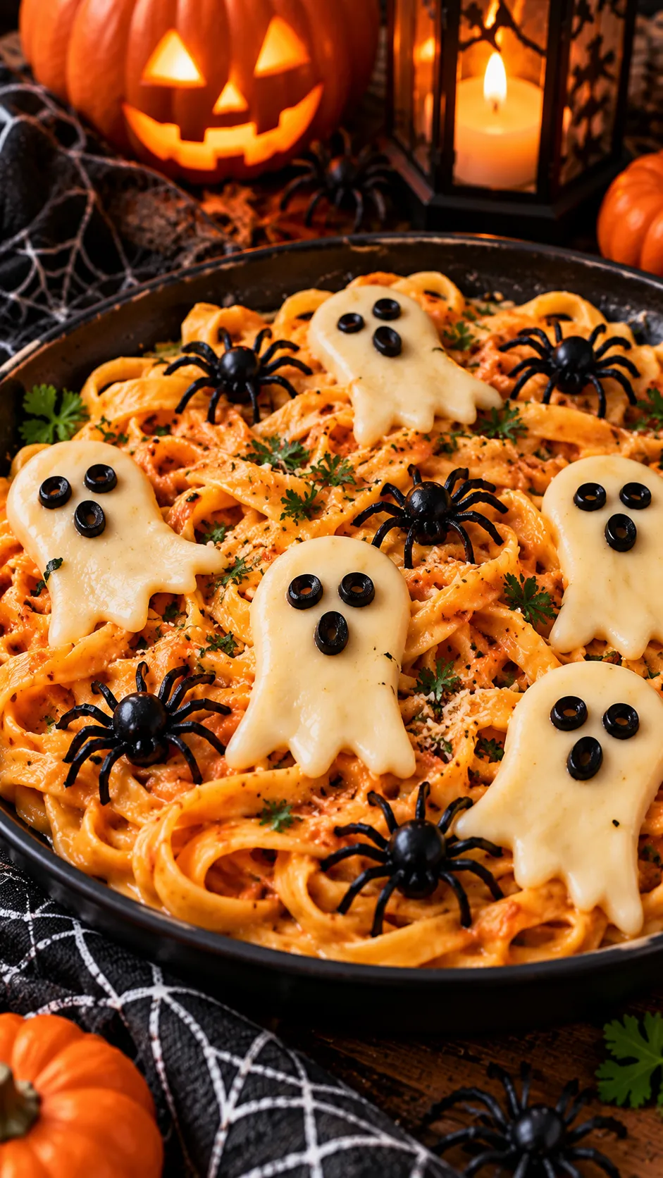 Spooky Ghost Pasta