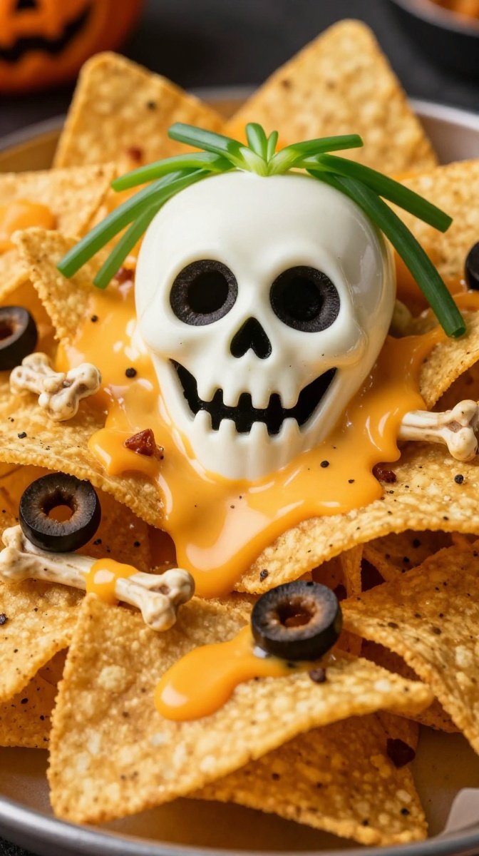Spooky Skeleton Nachos 