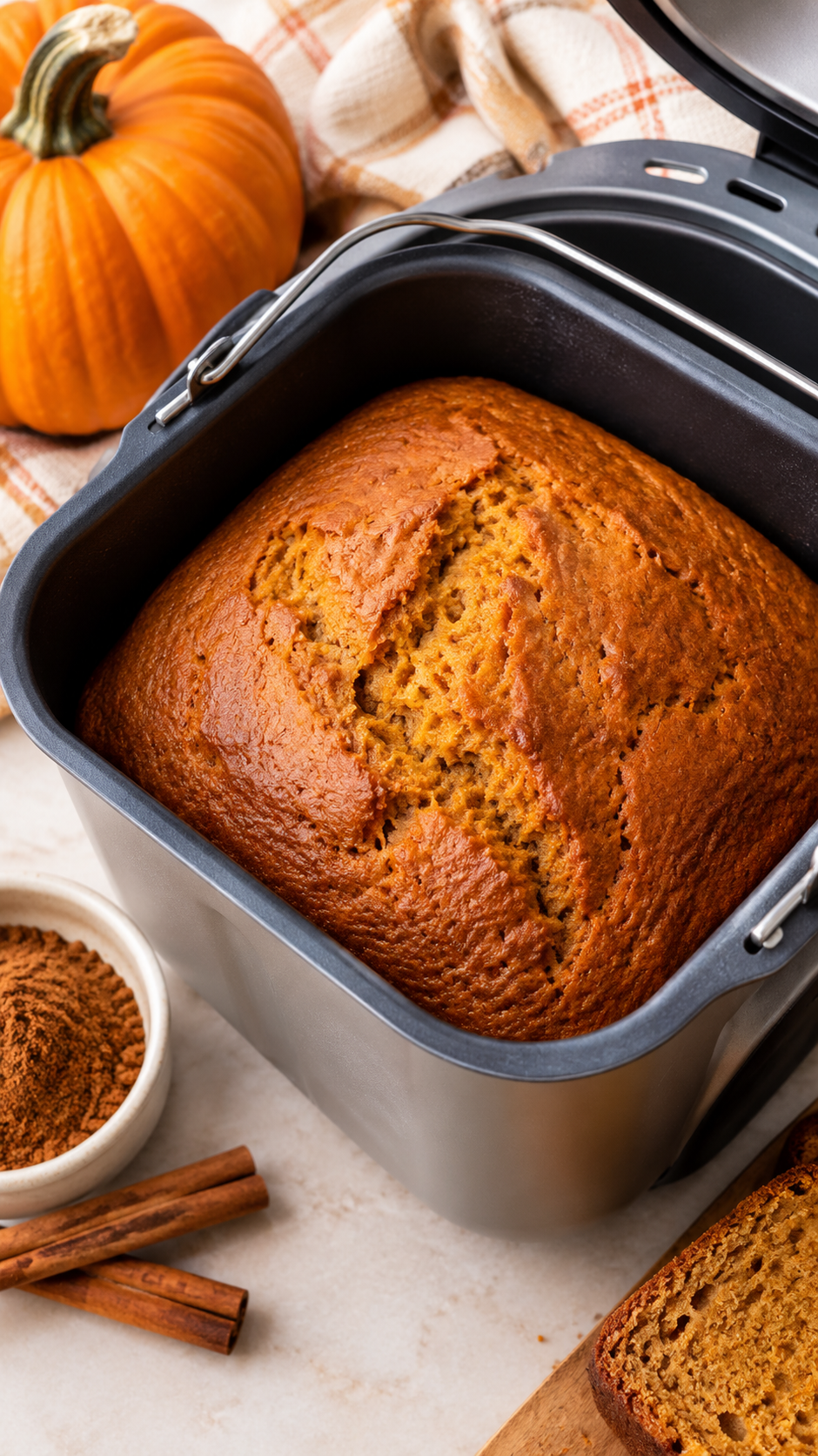 bread maker pumpkin bread