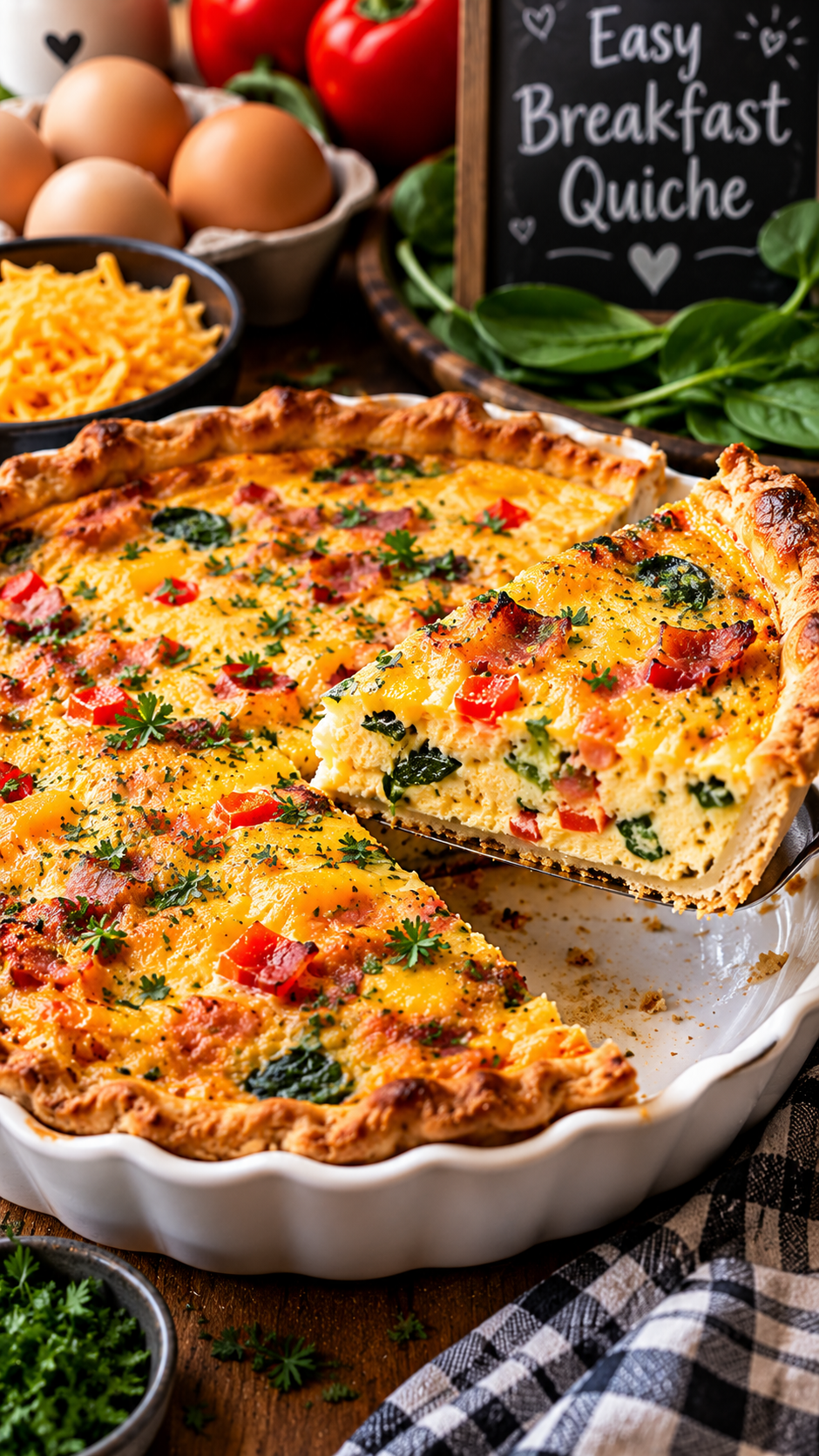 easy breakfast quiche