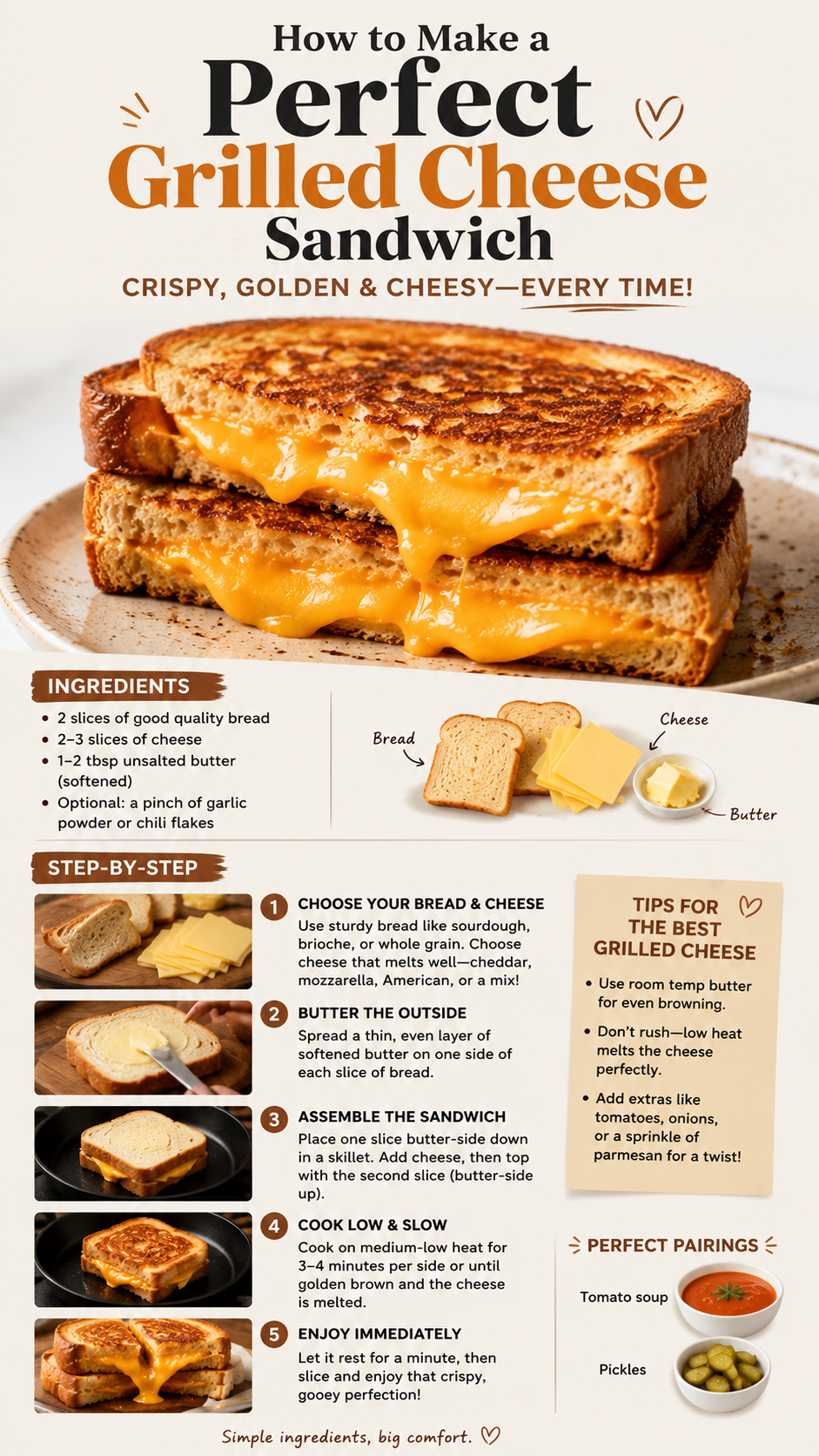 how to make a good grilled cheese sandwich