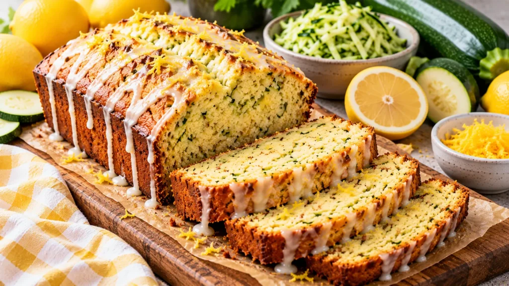 Easy Lemon Zucchini Bread With Fresh Lemon Flavor