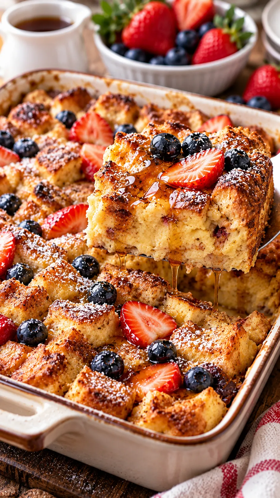 Make-Ahead French Toast Casserole
