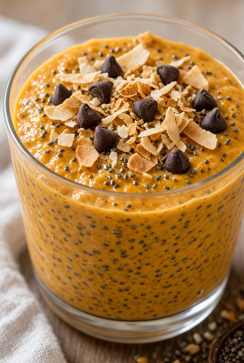 Pumpkin Chia Seed Pudding